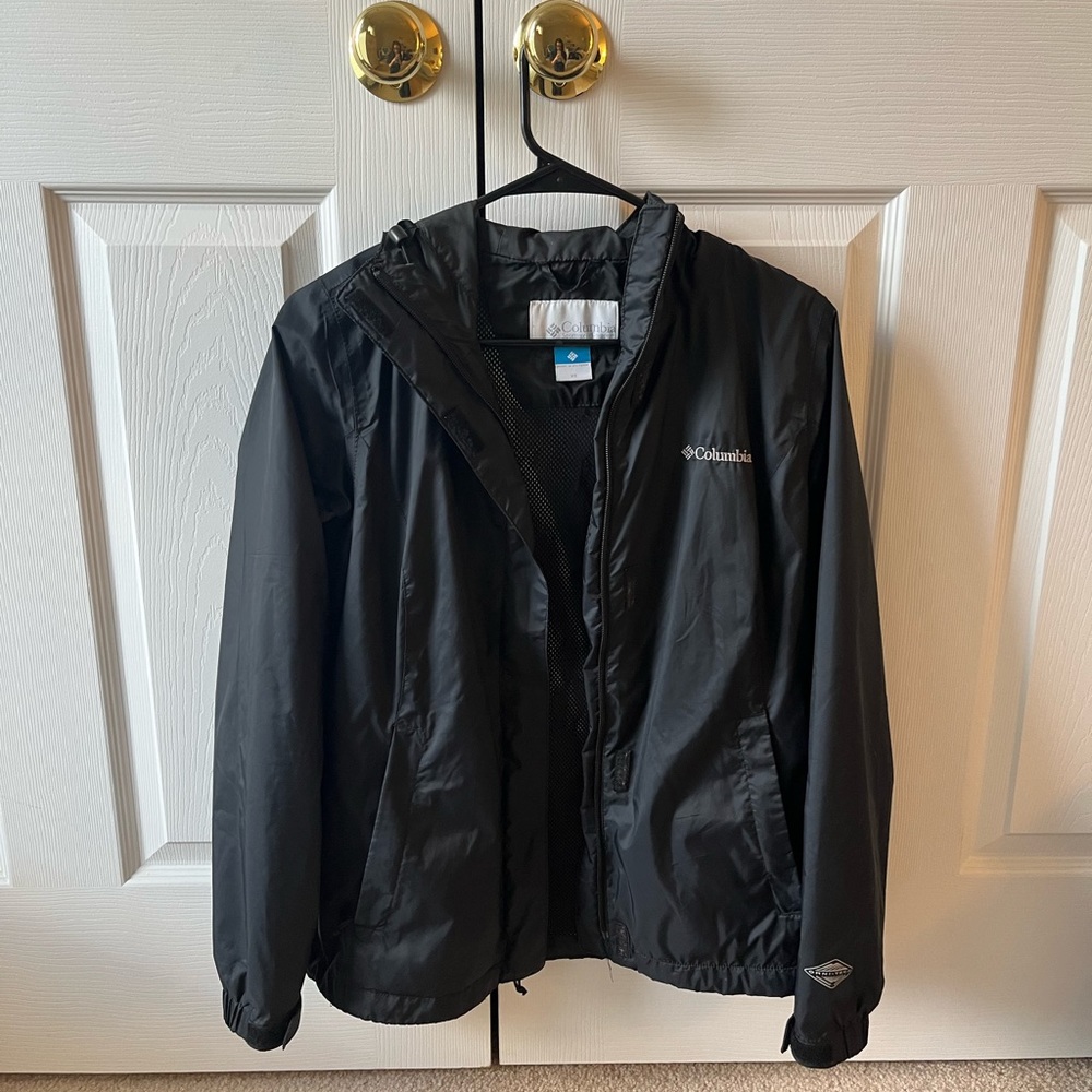 Columbia Timber Pointe II Black Rain Jacket
